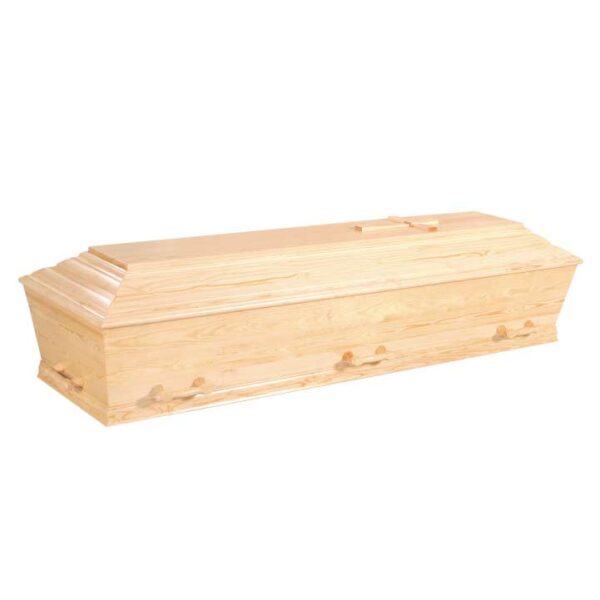 Begravelsesforretningen Fyen Kiste-lakeret-fyrretræ